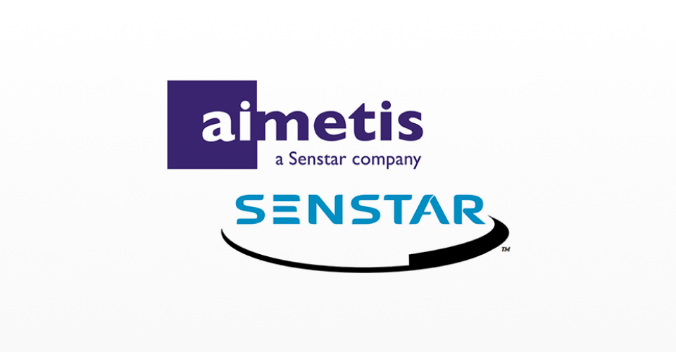 Logotipo da Senstar, anteriormente conhecida como Aimetis