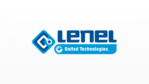 Logotipo da Lenel, empresa do grupo United Technologies